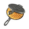 Round Cast Iron Biscuit Waffle Pan Jaffle